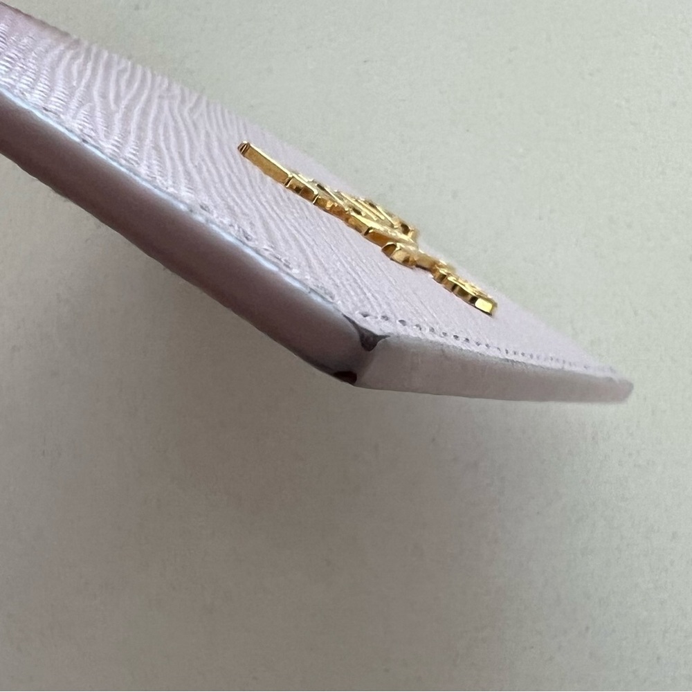 Prada, Saffiano Leather Cardholder, Alabaster Pink - Picture 10 of 10